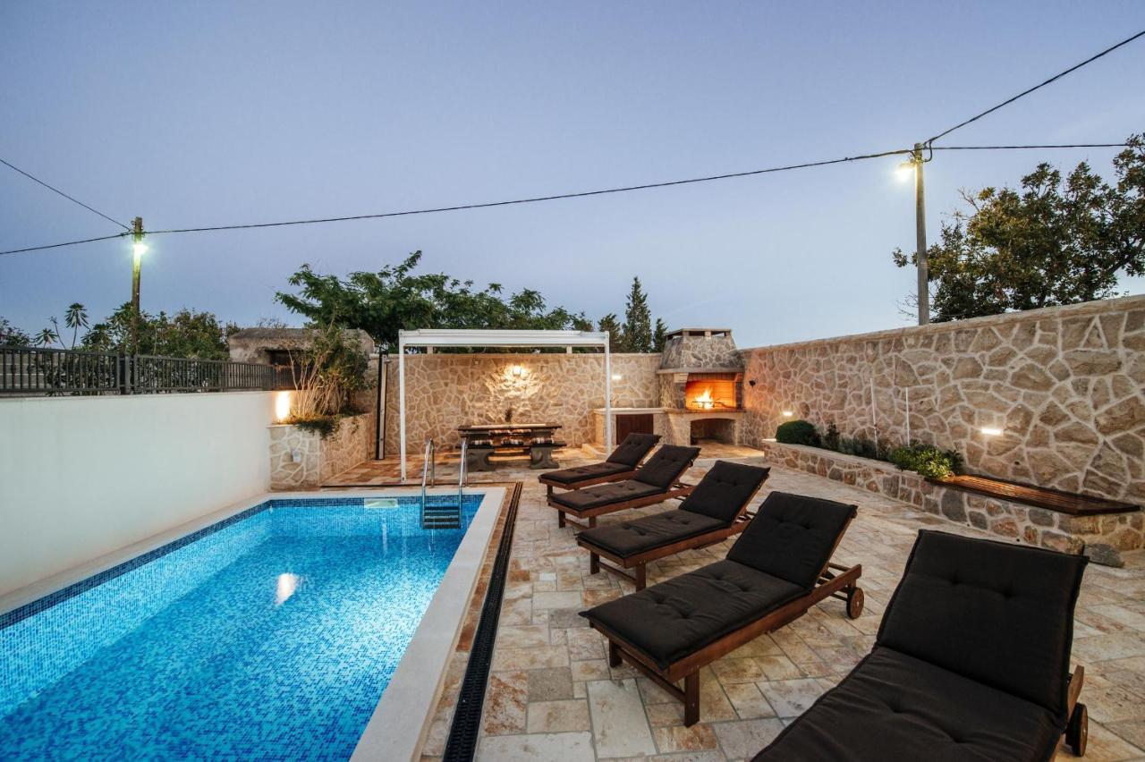 Villa Castello Coza Zadarvillas Vinjerac Eksteriør billede